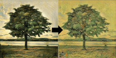 Cezanne → Van Gogh