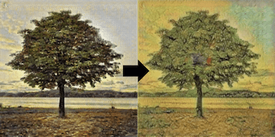 Monet → Van Gogh